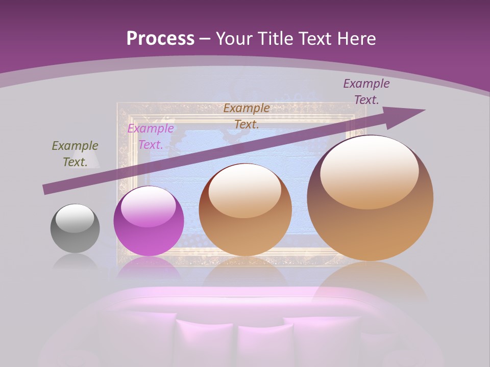 Lamp Grunge Furnishing PowerPoint Template