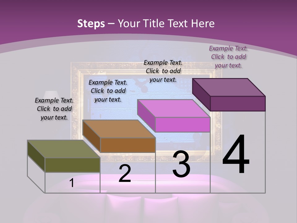 Lamp Grunge Furnishing PowerPoint Template