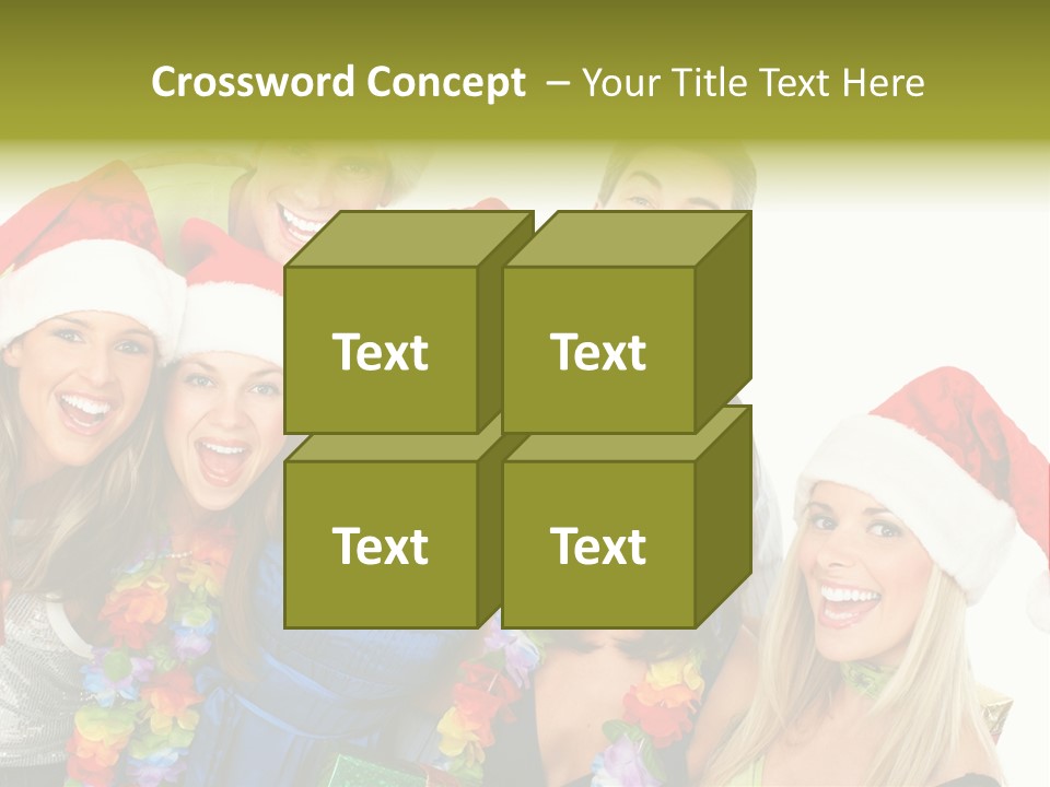 Joy Crazy Smiling PowerPoint Template