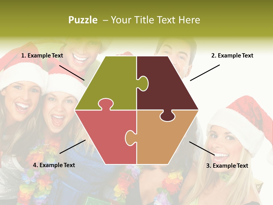 Joy Crazy Smiling PowerPoint Template