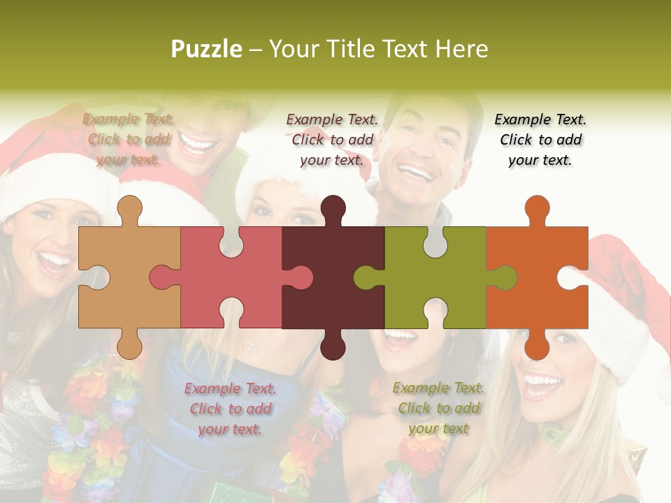 Joy Crazy Smiling PowerPoint Template