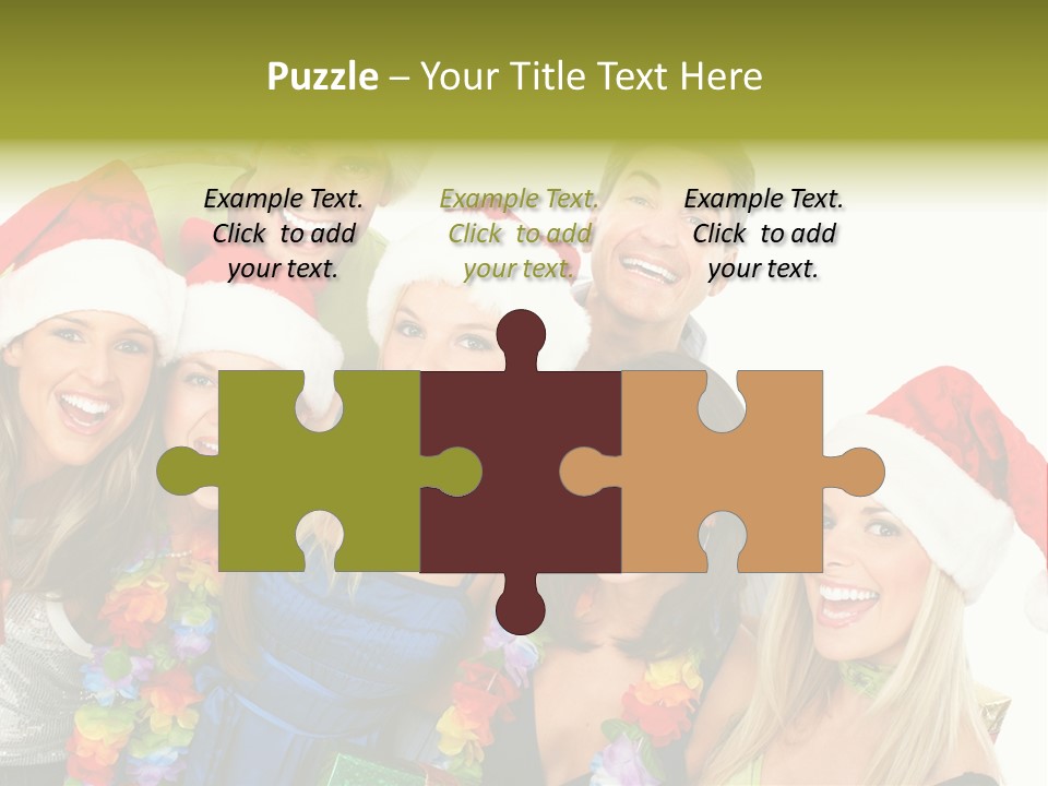 Joy Crazy Smiling PowerPoint Template