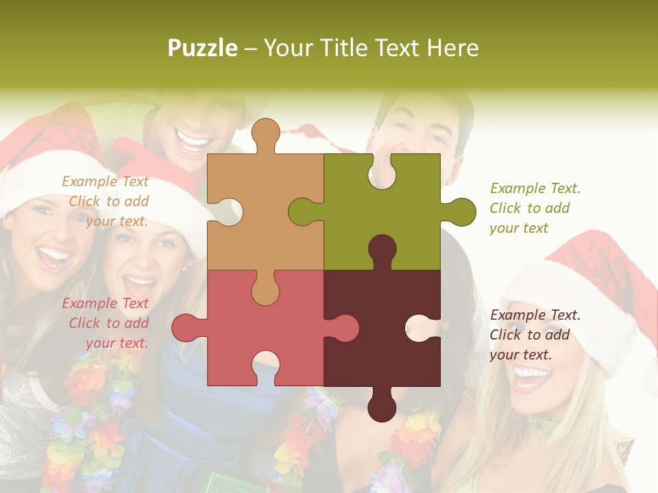 Joy Crazy Smiling PowerPoint Template