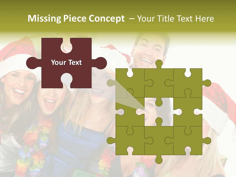 Joy Crazy Smiling PowerPoint Template