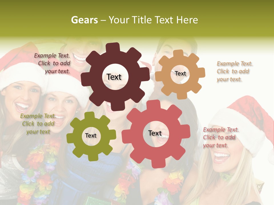 Joy Crazy Smiling PowerPoint Template