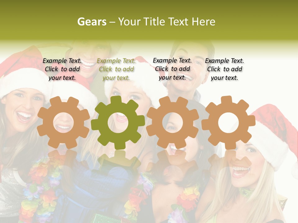 Joy Crazy Smiling PowerPoint Template