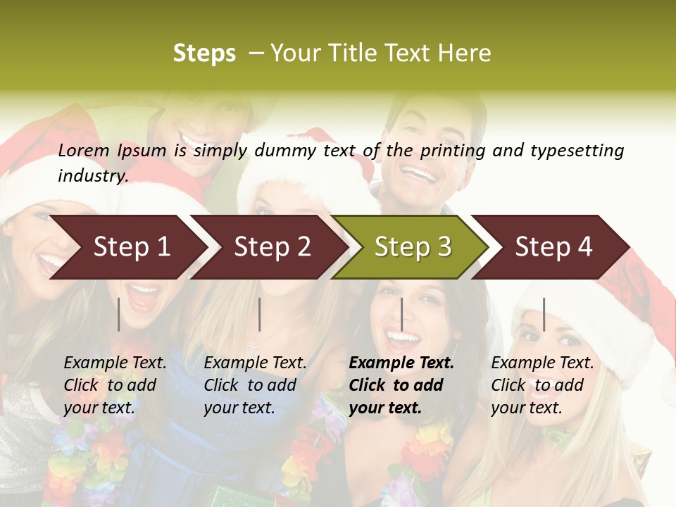 Joy Crazy Smiling PowerPoint Template