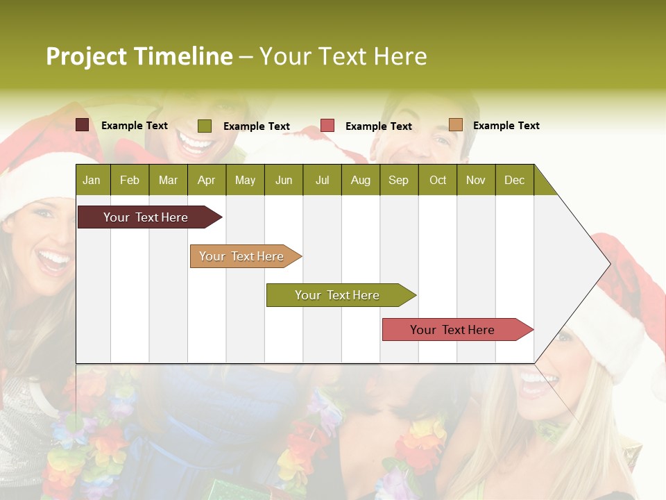 Joy Crazy Smiling PowerPoint Template