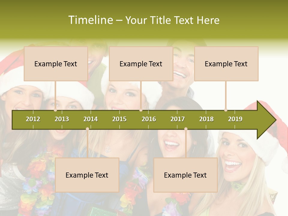 Joy Crazy Smiling PowerPoint Template