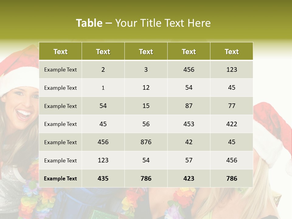 Joy Crazy Smiling PowerPoint Template