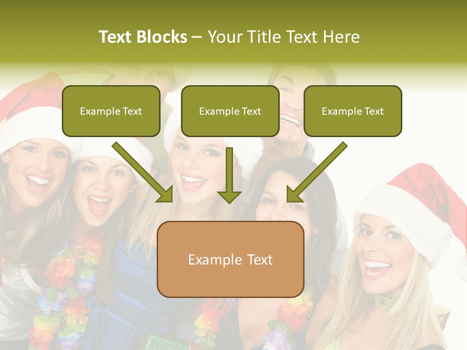 Joy Crazy Smiling PowerPoint Template