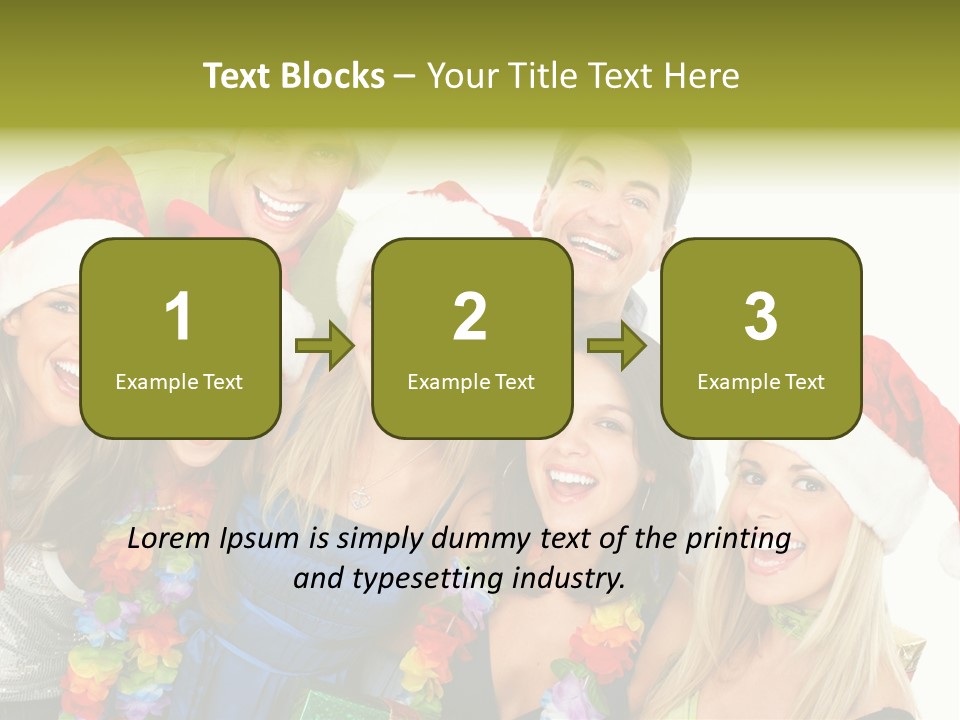 Joy Crazy Smiling PowerPoint Template