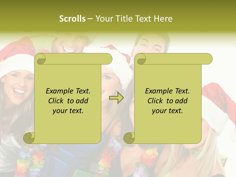 Joy Crazy Smiling PowerPoint Template