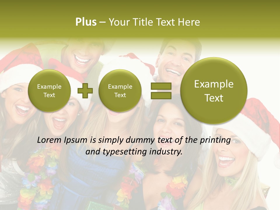 Joy Crazy Smiling PowerPoint Template