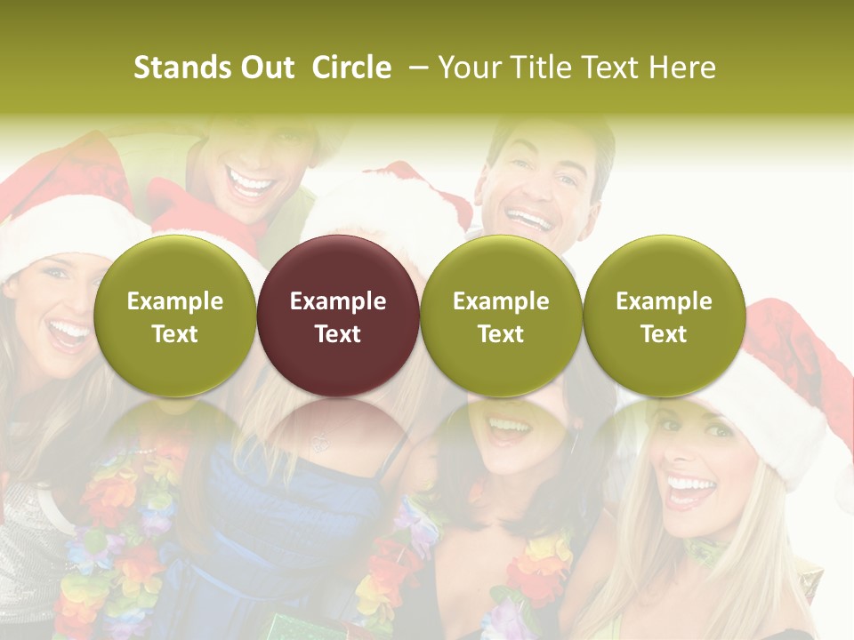 Joy Crazy Smiling PowerPoint Template