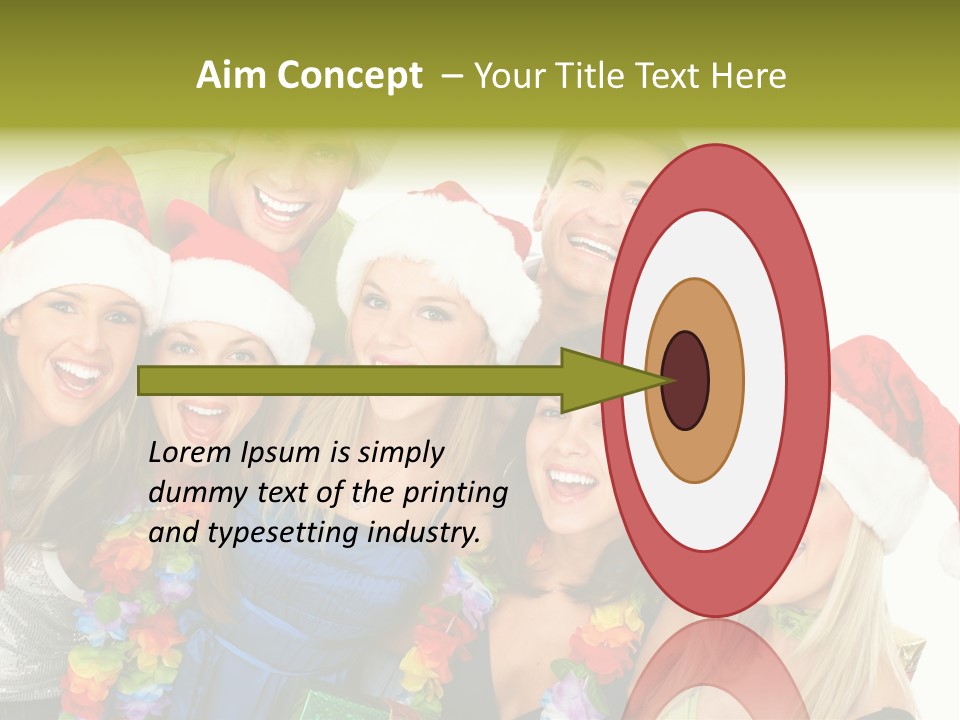 Joy Crazy Smiling PowerPoint Template