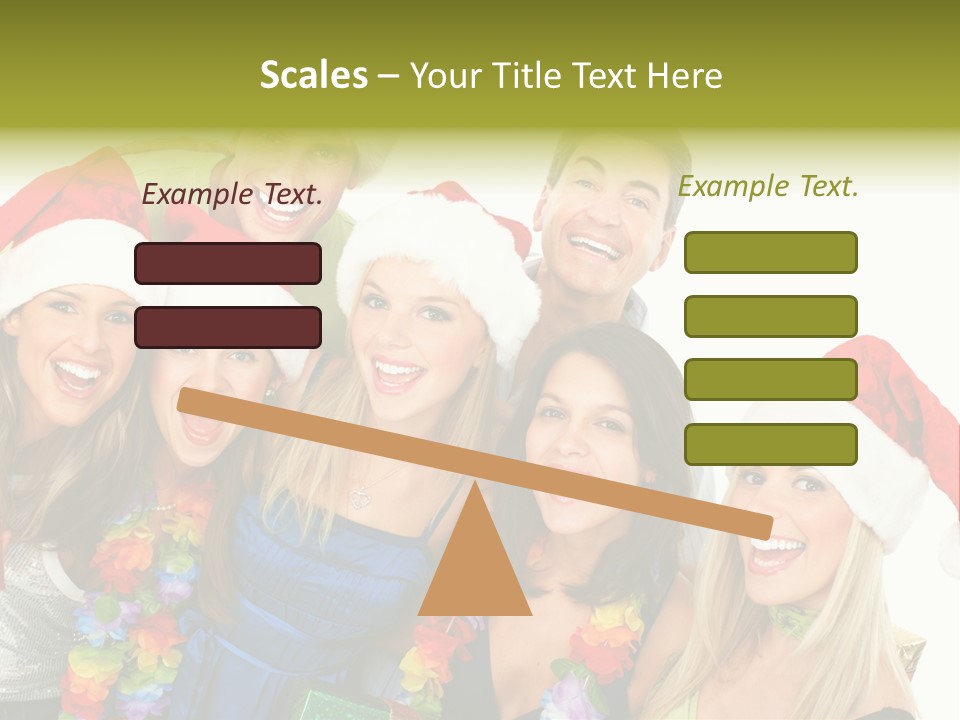 Joy Crazy Smiling PowerPoint Template