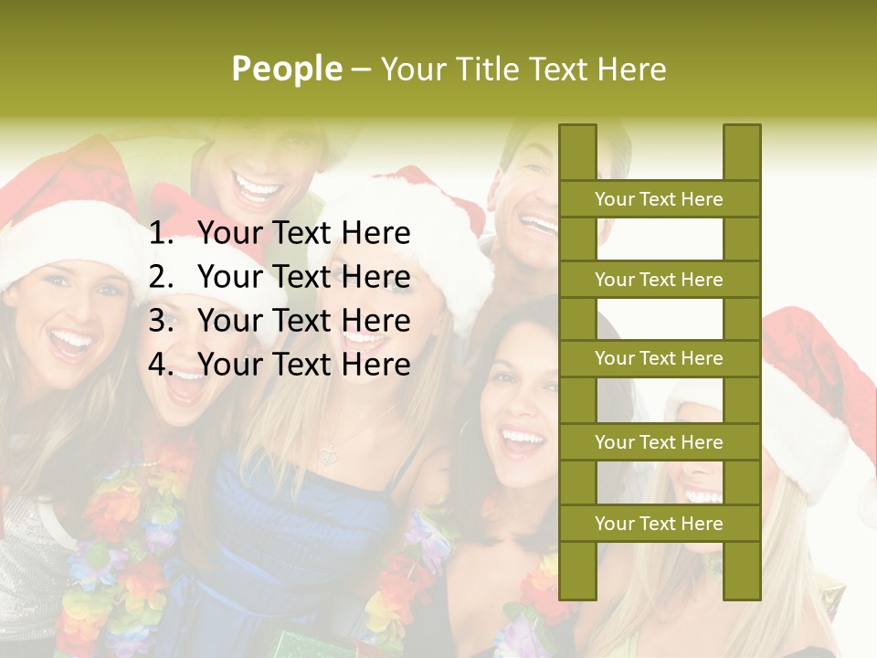 Joy Crazy Smiling PowerPoint Template