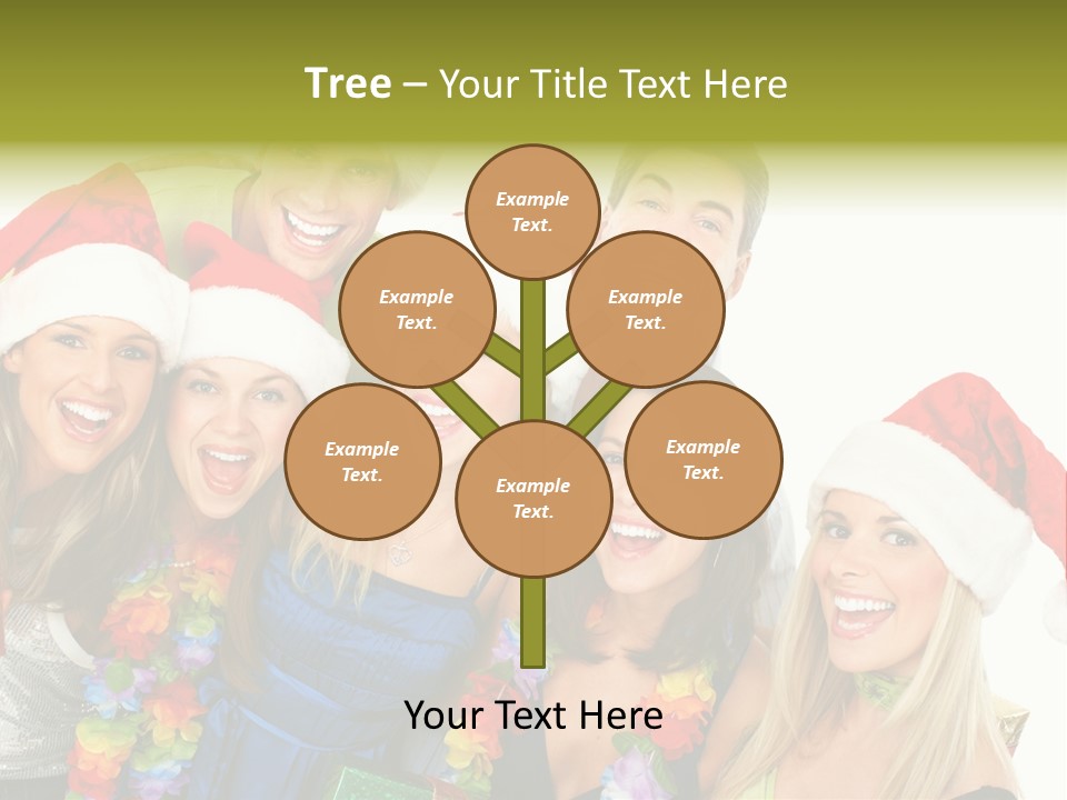 Joy Crazy Smiling PowerPoint Template