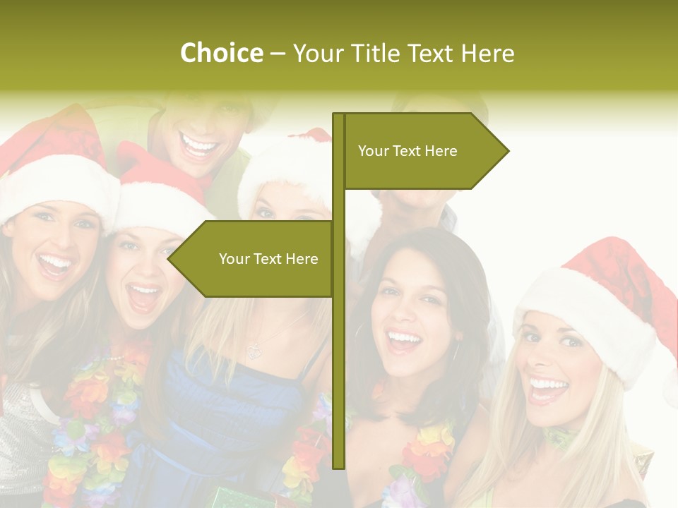 Joy Crazy Smiling PowerPoint Template