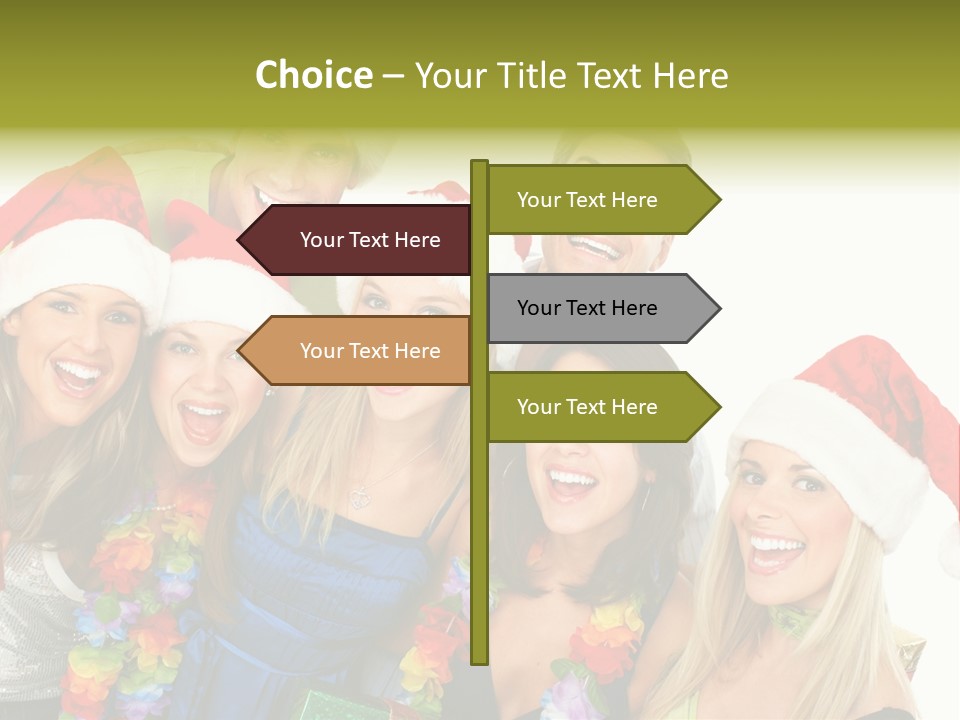 Joy Crazy Smiling PowerPoint Template