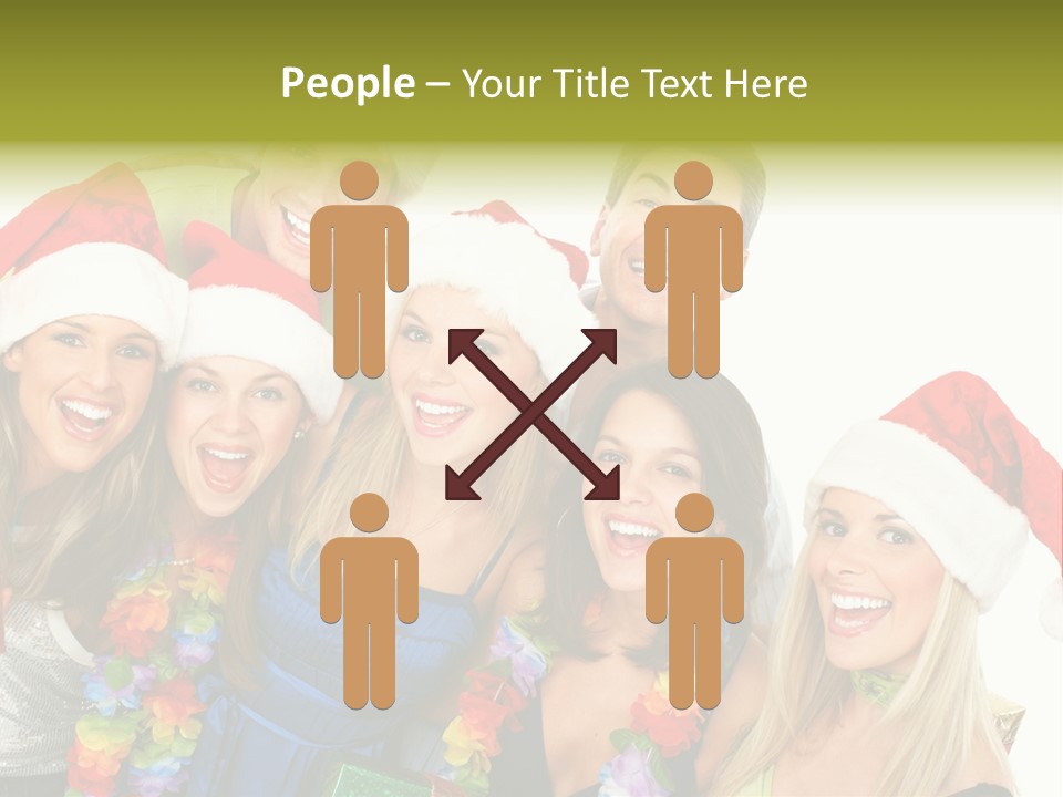 Joy Crazy Smiling PowerPoint Template