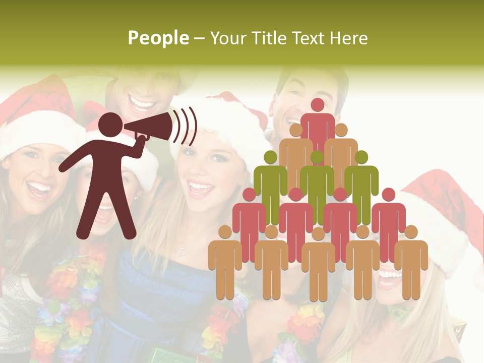 Joy Crazy Smiling PowerPoint Template