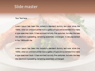 Greens Cuisine Diet PowerPoint Template