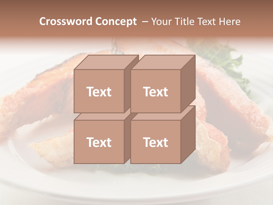 Greens Cuisine Diet PowerPoint Template