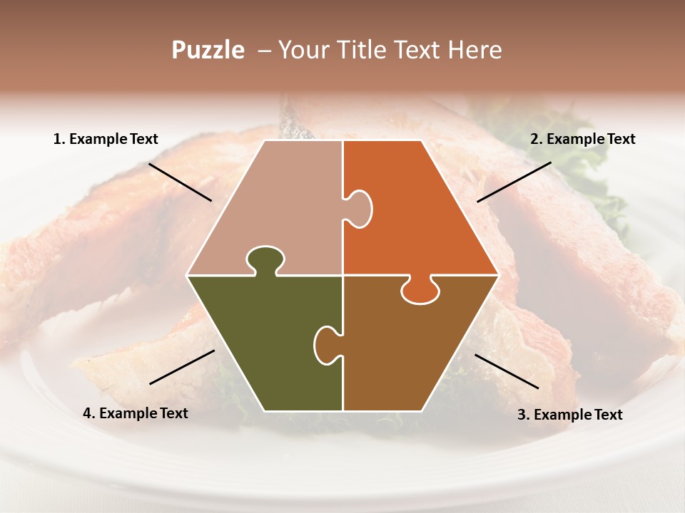 Greens Cuisine Diet PowerPoint Template