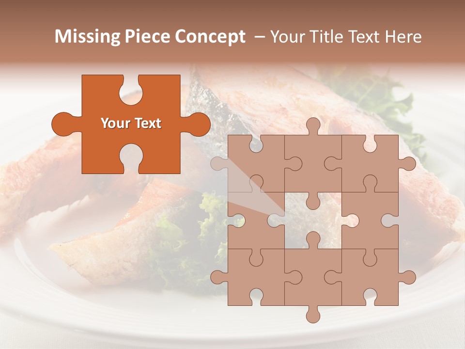 Greens Cuisine Diet PowerPoint Template