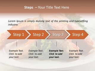 Greens Cuisine Diet PowerPoint Template