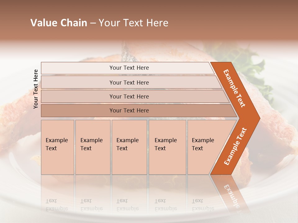 Greens Cuisine Diet PowerPoint Template
