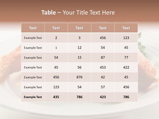 Greens Cuisine Diet PowerPoint Template