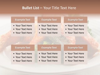 Greens Cuisine Diet PowerPoint Template