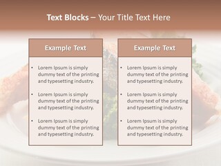 Greens Cuisine Diet PowerPoint Template