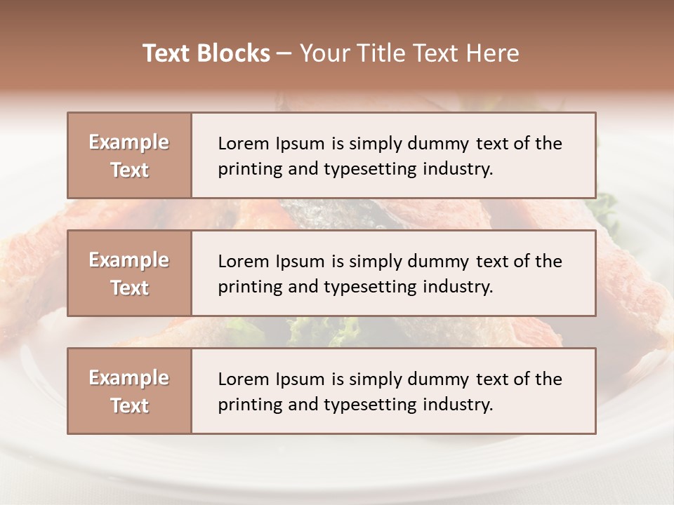 Greens Cuisine Diet PowerPoint Template