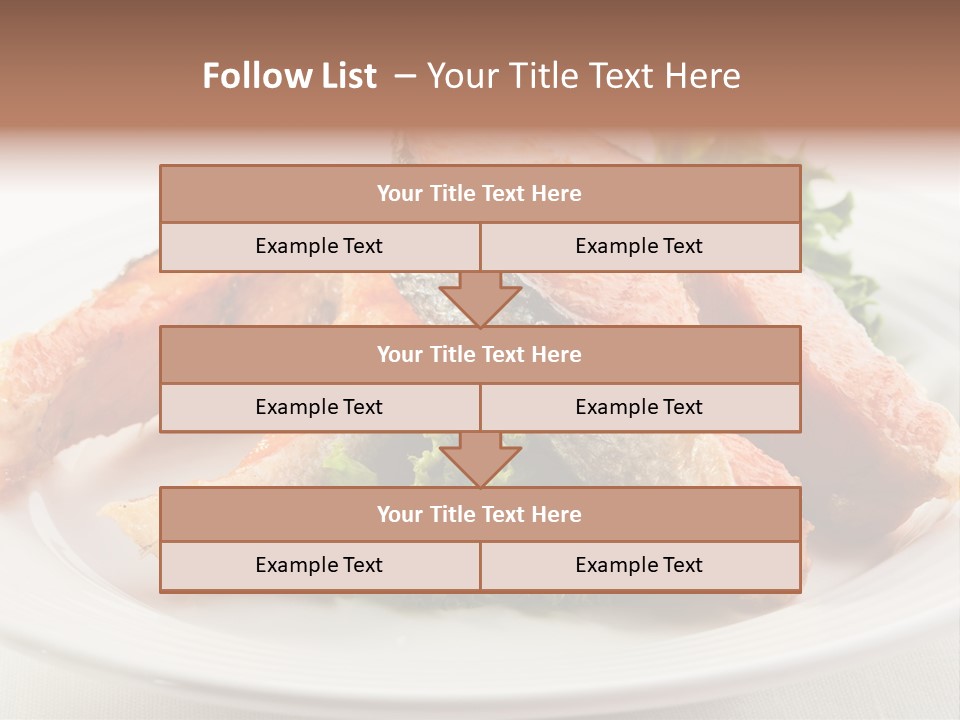 Greens Cuisine Diet PowerPoint Template