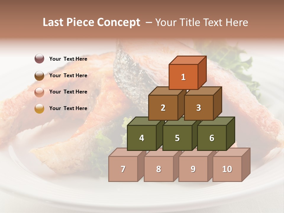 Greens Cuisine Diet PowerPoint Template