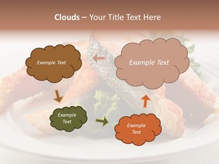 Greens Cuisine Diet PowerPoint Template