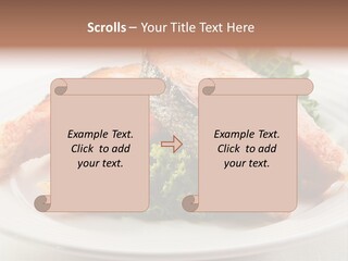 Greens Cuisine Diet PowerPoint Template