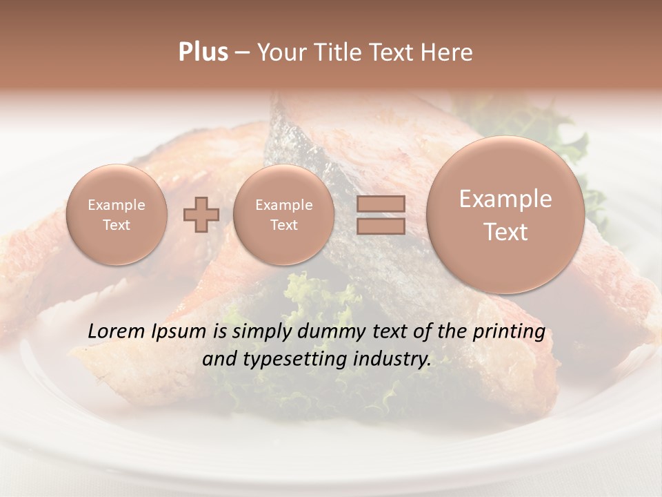 Greens Cuisine Diet PowerPoint Template