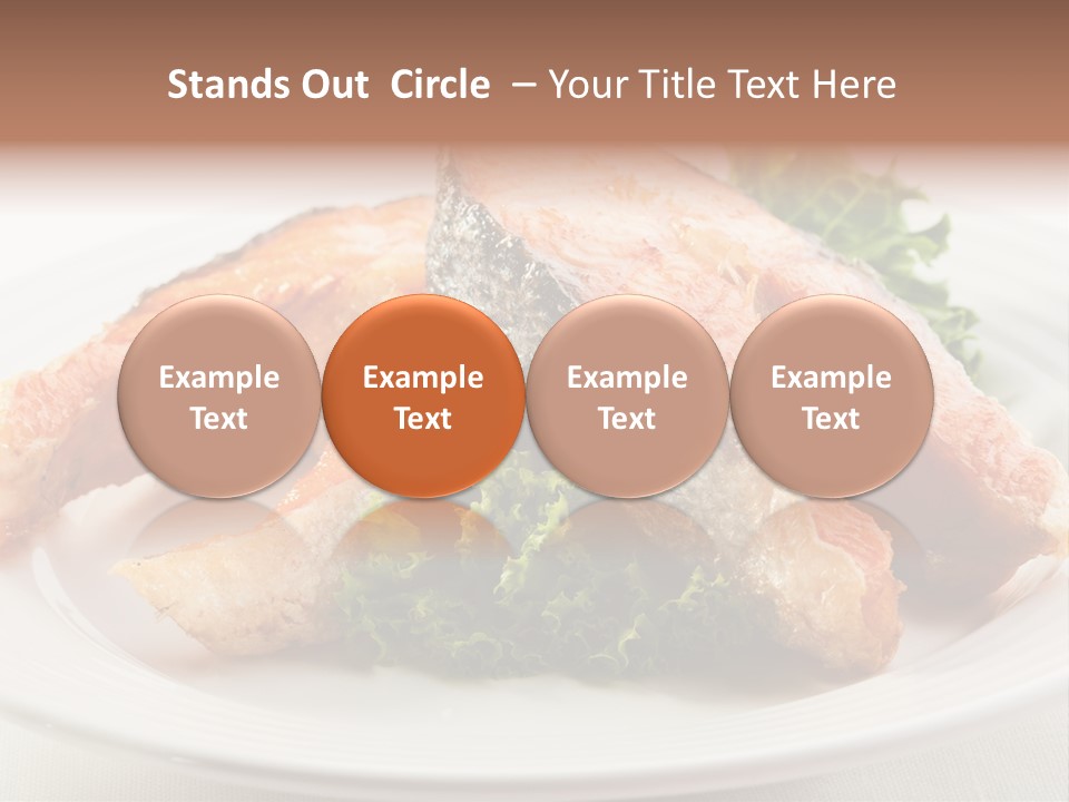 Greens Cuisine Diet PowerPoint Template
