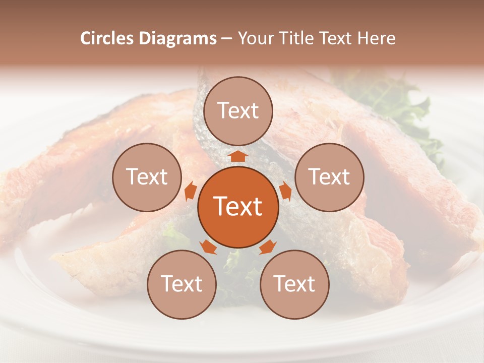 Greens Cuisine Diet PowerPoint Template