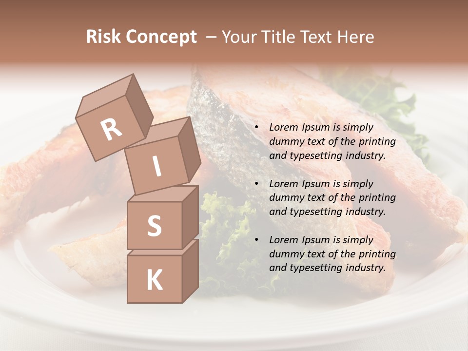 Greens Cuisine Diet PowerPoint Template