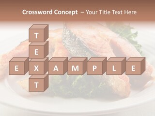 Greens Cuisine Diet PowerPoint Template