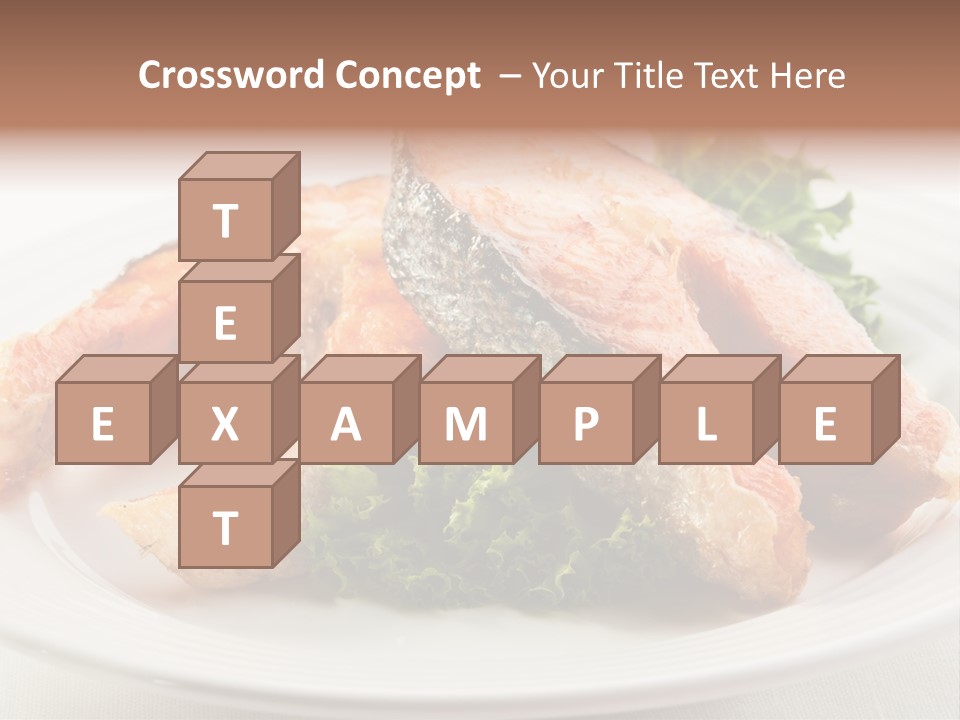 Greens Cuisine Diet PowerPoint Template