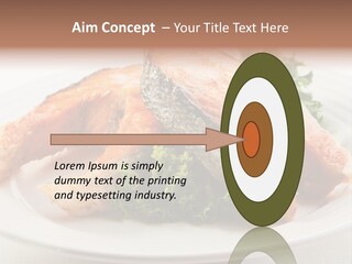 Greens Cuisine Diet PowerPoint Template