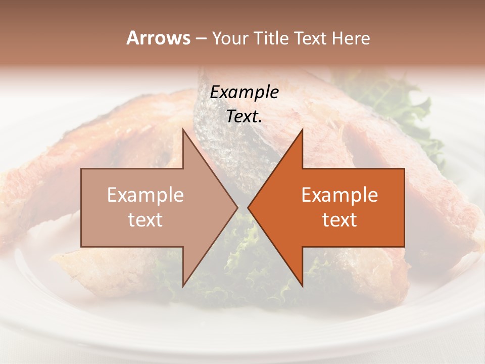 Greens Cuisine Diet PowerPoint Template