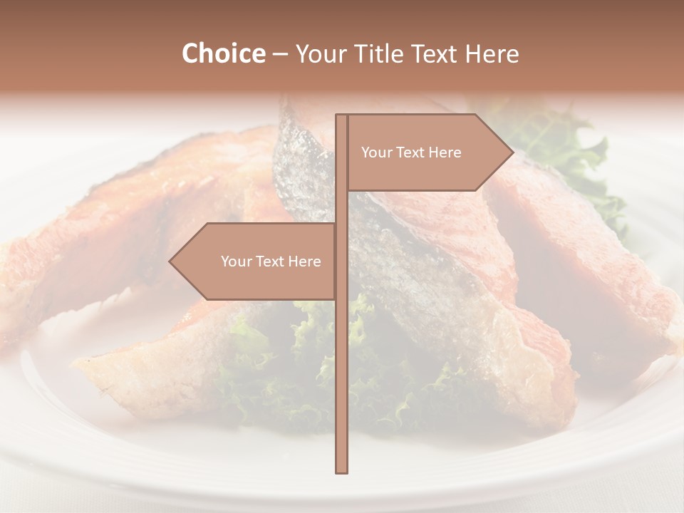 Greens Cuisine Diet PowerPoint Template